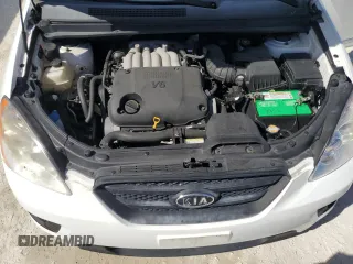 2008 Kia Rondo LX with VIN KNAFG526X87128508, listed as a Copart auction lot 77419384 with 0 mi miles and Salvage Title. Bid and sale history available at carsss.com. Image 11.