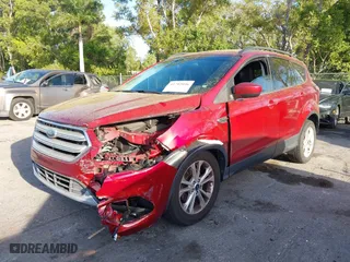 2018 Ford Escape SE with VIN 1FMCU0GD2JUA02221, listed as a IAAI auction lot 41702046 with 92,086 mi miles. Bid and sale history available at carsss.com. Image 6.