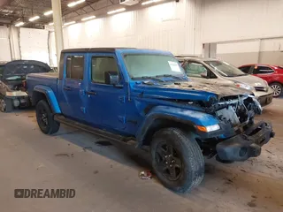 2021 Jeep Gladiator Sport S z VIN 1C6JJTAG2ML575727, wystawiony jako IAAI lot #41382704 z przebiegiem Nie podano mil oraz . Historia ofert i sprzedaży dostępna na DreamBid. Obrazek 1.