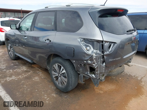 2018 Nissan Pathfinder SL with VIN 5N1DR2MN6JC606813, listed as a IAAI auction lot 41684732 with 101,953 mi miles. Bid and sale history available at carsss.com. Image 3.