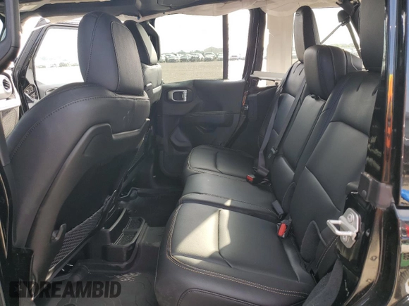 2024 Jeep Wrangler Sahara with VIN 1C4PJXEG8RW262661, listed as a Copart auction lot 55464325 with 561 mi miles and Salvage title. Bid and sale history available at DreamBid. Image 10.
