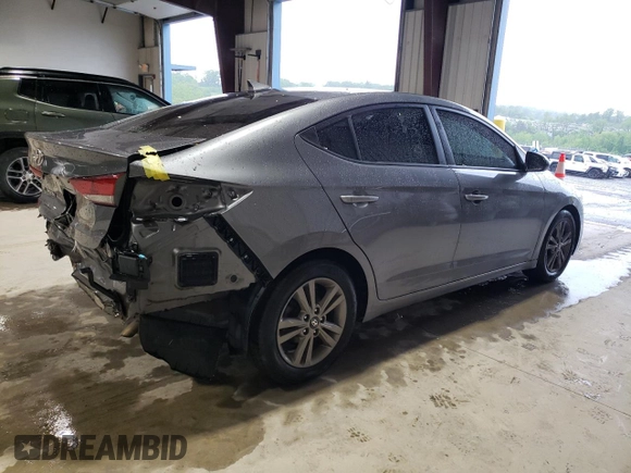 2018 Hyundai Elantra SEL z VIN 5NPD84LF3JH378206, wystawiony jako Copart lot #56584195 z przebiegiem 67 827 mil mil oraz Szkoda całkowita • Salvage title. Historia ofert i sprzedaży dostępna na DreamBid. Obrazek 3.