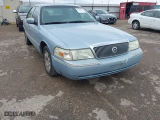 2005 Mercury Grand Marquis LS Premium with VIN 2MEFM75W75X664470, listed as a IAAI auction lot 41960637 with 191,600 mi miles. Bid and sale history available at carsss.com. Image 6.