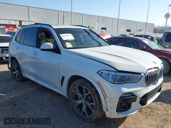 2020 BMW X5 xDrive40i with VIN 5UXCR6C04L9B02520, listed as a IAAI auction lot 41854137 with Not provided miles and . Bid and sale history available at DreamBid. Image 1.