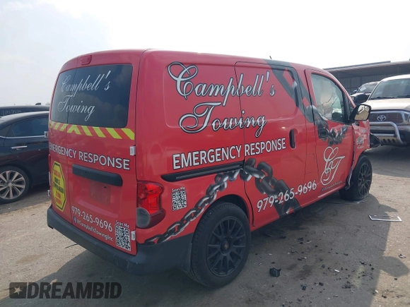 2015 Nissan NV200 SV with VIN 3N6CM0KN5FK720855, listed as a IAAI auction lot 41798791 with 73,814 mi miles and . Bid and sale history available at DreamBid. Image 4.