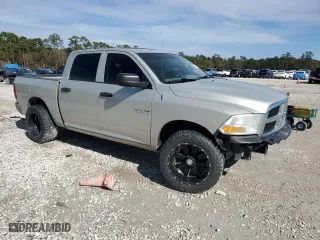 2010 Dodge Ram 1500 SLT with VIN 1D7RB1CP0AS189860, listed as a Copart auction lot 88989755 with 181,720 mi miles and Salvage Title. Bid and sale history available at carsss.com. Image 4.