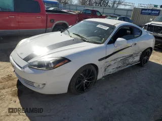 2008 Hyundai Tiburon GT z VIN KMHHN66F98U286353, wystawiony jako Copart lot #88682555 z przebiegiem 174 136 mil mil oraz Szkoda całkowita • Salvage title. Historia ofert i sprzedaży dostępna na DreamBid. Obrazek 1.
