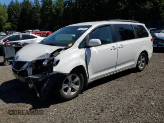 2012 Toyota Sienna LE AAS with VIN 5TDKK3DC5CS246231, listed as a Copart auction lot 64078945 with 123,641 mi miles and Salvage title. Bid and sale history available at DreamBid. Image 1.