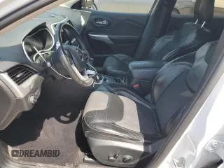 2018 Jeep Cherokee Latitude Plus with VIN 1C4PJLLB4JD540617, listed as a Copart auction lot 56713505 with 125,249 mi miles and Salvage title. Bid and sale history available at DreamBid. Image 7.