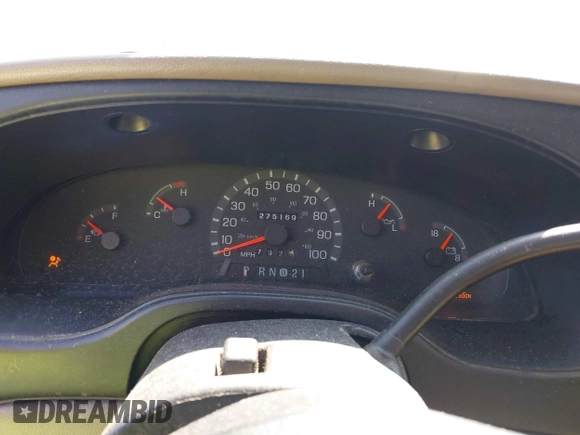 2001 Ford Econoline Passenger XL with VIN 1FMRE11L31HB54160, listed as a IAAI auction lot 42541595 with 275,169 mi miles and . Bid and sale history available at DreamBid. Image 7.
