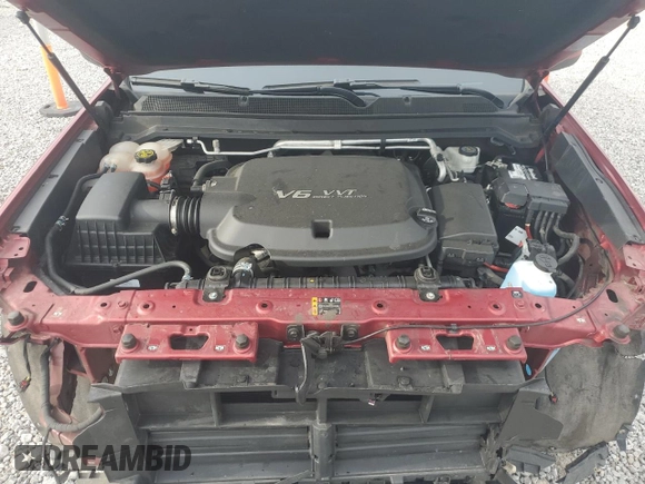 2017 Chevrolet Colorado 4WD LT with VIN 1GCHTCEN4H1323585, listed as a Copart auction lot 62183875 with 23,680 mi miles and Salvage title. Bid and sale history available at DreamBid. Image 11.