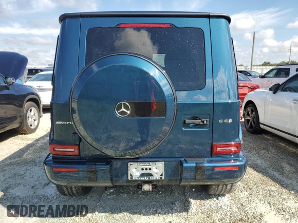 2024 Mercedes-Benz G 63 AMG with VIN W1NYC7HJ3RX517192, listed as a Copart auction lot 73797964 with 111,984 mi miles and Non Repairable. Bid and sale history available at DreamBid. Image 6.