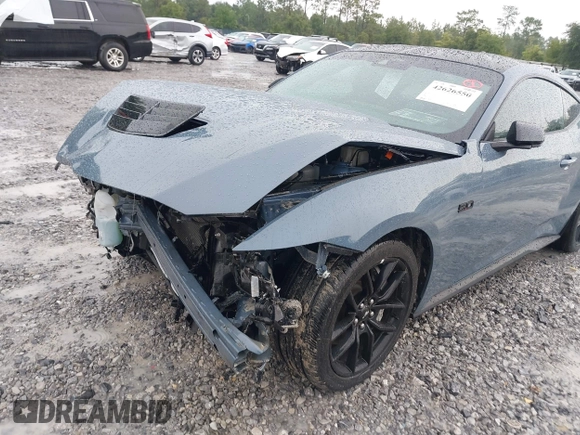 2024 Ford Mustang GT with VIN 1FA6P8CF3R5415825, listed as a IAAI auction lot 42626550 with 16,570 mi miles and . Bid and sale history available at DreamBid. Image 6.