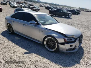 2016 Audi S4 Premium Plus with VIN WAUBGAFLXGA004778, listed as a Copart auction lot 75224384 with 119,790 mi miles and Salvage Title. Bid and sale history available at carsss.com. Image 4.
