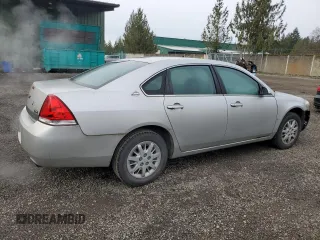 2008 Chevrolet Impala Police Police with VIN 2G1WS553081263442, listed as a Copart auction lot 48515535 with 121,075 mi miles and Salvage Title. Bid and sale history available at carsss.com. Image 3.