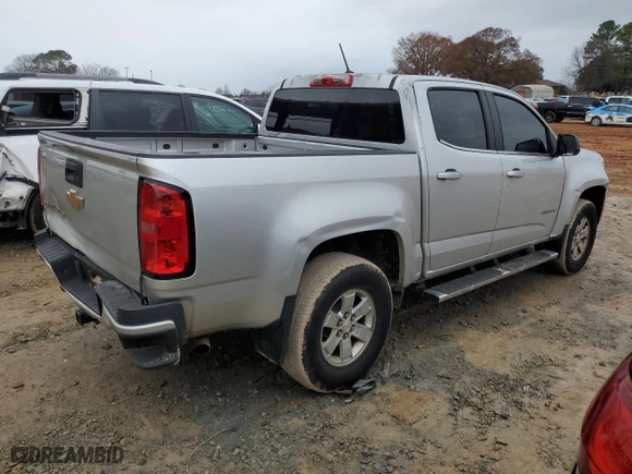2020 Chevrolet Colorado 2WD Work Truck with VIN 1GCGSBENXL1148728, listed as a Copart auction lot 85311584 with 81,383 mi miles and Salvage Title. Bid and sale history available at carsss.com. Image 3.