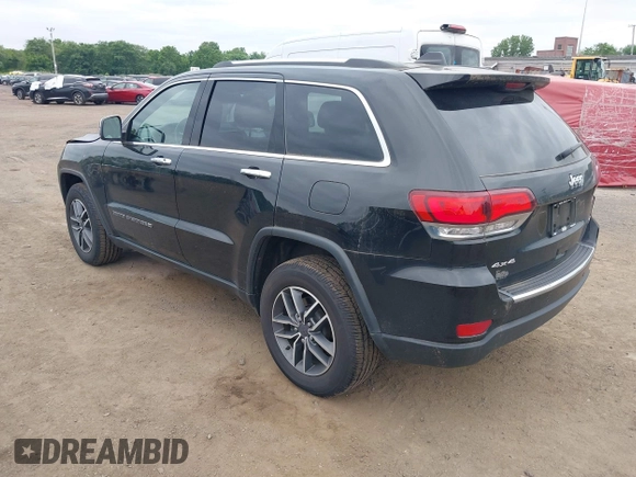 2022 Jeep Grand Cherokee Limited with VIN 1C4RJFBG2NC140638, listed as a IAAI auction lot 42601869 with 43,868 mi miles and . Bid and sale history available at DreamBid. Image 3.