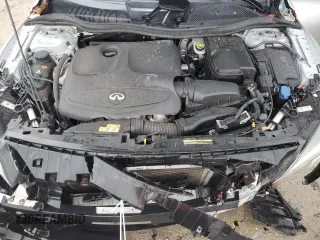 2017 Infiniti QX30 Premium with VIN SJKCH5CR6HA025128, listed as a Copart auction lot 55146374 with 92,547 mi miles and Salvage Title. Bid and sale history available at carsss.com. Image 12.