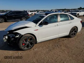 2024 Volkswagen Jetta GLI Autobahn with VIN 3VW2T7BU3RM032389, listed as a Copart auction lot 88945775 with 13,629 mi miles and Salvage Title. Bid and sale history available at DreamBid. Image 1.