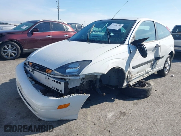 2003 Ford Focus ZX3 with VIN 3FAFP31ZX3R163723, listed as a IAAI auction lot 41866542 with 83,370 mi miles and . Bid and sale history available at DreamBid. Image 2.