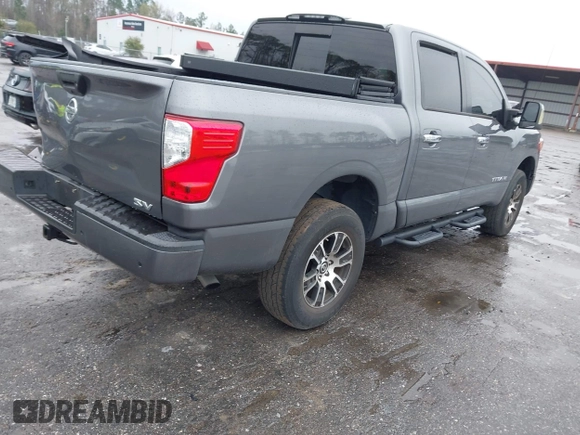 2021 Nissan Titan SV z VIN 1N6AA1EF2MN535695, wystawiony jako IAAI lot #41655071 z przebiegiem 48 727 mil mil oraz . Historia ofert i sprzedaży dostępna na DreamBid. Obrazek 4.