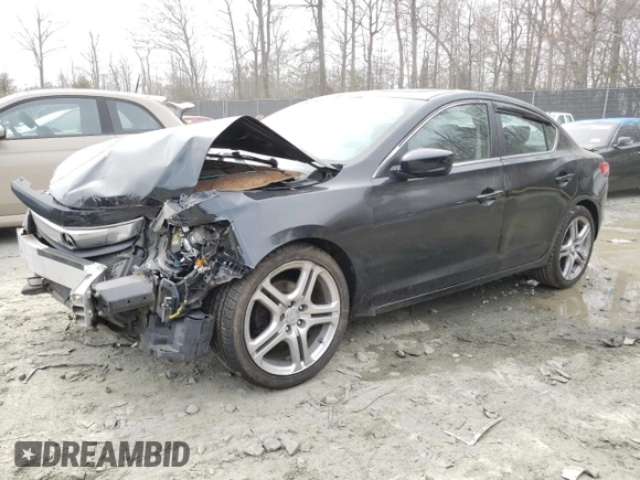 2013 Acura ILX with VIN 19VDE1F35DE021359, listed as a Copart auction lot 49858595 with 80,510 mi miles and Salvage Title. Bid and sale history available at carsss.com. Image 1.