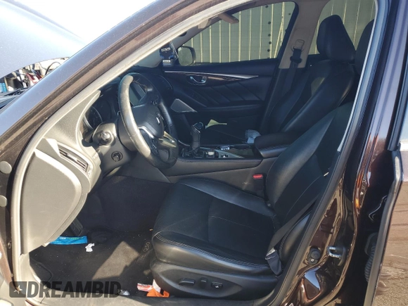 2018 Infiniti Q50 3.0t LUXE with VIN JN1EV7AP7JM359712, listed as a Copart auction lot 48926325 with 81,487 mi miles and Salvage Title. Bid and sale history available at carsss.com. Image 7.