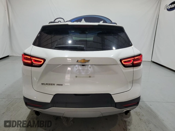 2024 Chevrolet Blazer LT with VIN 3GNKBJR43RS163527, listed as a Copart auction lot 42682745 with 22,883 mi miles and Clean title. Bid and sale history available at DreamBid. Image 6.