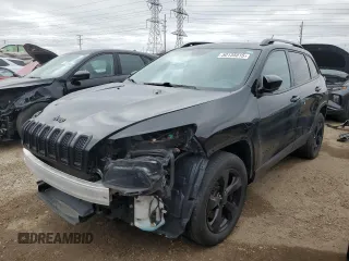 2017 Jeep Cherokee Limited with VIN 1C4PJMDS0HW616417, listed as a Copart auction lot 50135515 with 121,693 mi miles and Salvage title. Bid and sale history available at DreamBid. Image 1.