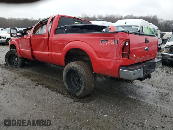 2011 Ford F-350 XL with VIN 1FT8W3BT1BEB74174, listed as a Copart auction lot 44437685 with Not Provided miles and Salvage Title. Bid and sale history available at DreamBid. Image 2.