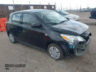 2024 Mitsubishi Mirage ES z VIN ML32AUHJ3RH033103, wystawiony jako IAAI lot #42303917 z przebiegiem 11 352 mil mil oraz . Historia ofert i sprzedaży dostępna na DreamBid. Obrazek 1.