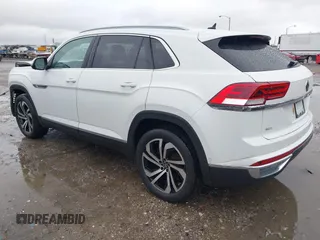 2021 Volkswagen Atlas SEL Premium with VIN 1V2TC2CAXMC214243, listed as a IAAI auction lot 41200408 with 54,902 mi miles and . Bid and sale history available at DreamBid. Image 3.