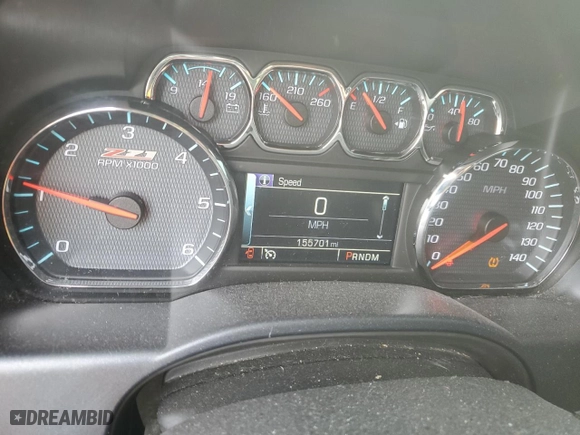 2014 Chevrolet Silverado 1500 LTZ with VIN 3GCUKSEC7EG461919, listed as a Copart auction lot 52022924 with 155,701 mi miles and Salvage Title. Bid and sale history available at carsss.com. Image 9.
