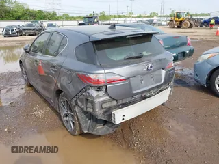 2014 Lexus CT 200h with VIN JTHKD5BH4E2201617, listed as a IAAI auction lot 42139428 with 153,851 mi miles and . Bid and sale history available at DreamBid. Image 3.