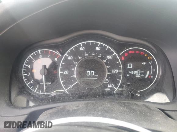 2017 Nissan Note SL with VIN 3N1CE2CPXHL374930, listed as a Copart auction lot 42315365 with 46,363 mi miles and Salvage title. Bid and sale history available at DreamBid. Image 9.