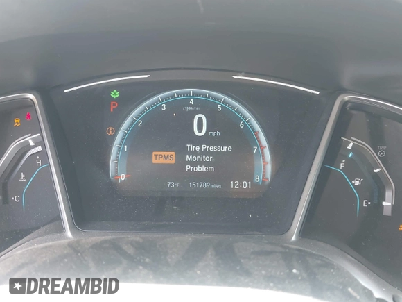 2017 Honda Civic EX-L с VIN 2HGFC1F78HH656872, выставлен на аукционе IAAI как лот 42433249 с пробегом 151 789 миль миль и . История ставок и продаж доступна на DreamBid. Изображение 7.