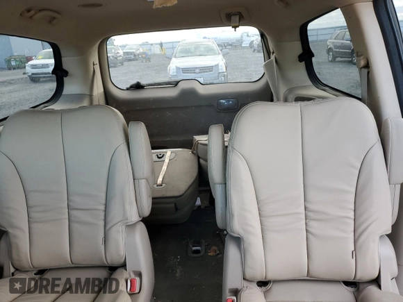 2014 Kia Sedona EX with VIN KNDMH4C72E6579104, listed as a Copart auction lot 73343324 with 163,997 mi miles and Clean Title. Bid and sale history available at carsss.com. Image 10.