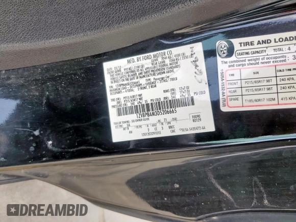2013 Ford Mustang V6 with VIN 1ZVBP8AM3D5206665, listed as a Copart auction lot 61739895 with 157,254 mi miles and Clean title. Bid and sale history available at DreamBid. Image 12.