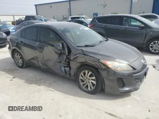 2012 Mazda 3 i Touring with VIN JM1BL1V78C1678523, listed as a Copart auction lot 48153035 with 113,429 mi miles and Salvage Title. Bid and sale history available at DreamBid. Image 4.