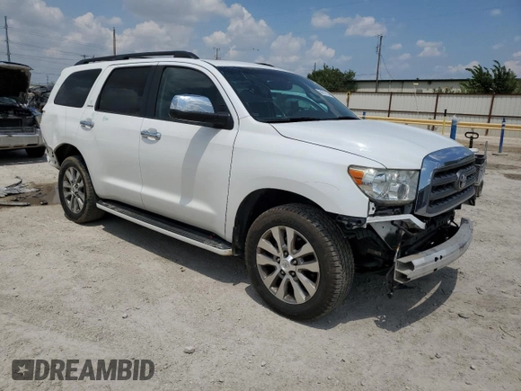 2015 Toyota Sequoia Limited with VIN 5TDJY5G19FS111788, listed as a Copart auction lot 64512124 with 73,013 mi miles and Salvage Title. Bid and sale history available at carsss.com. Image 4.
