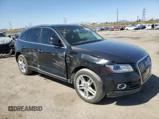2015 Audi Q5 Premium Plus with VIN WA1LFAFP4FA084939, listed as a Copart auction lot 54881825 with 94,916 mi miles and Salvage title. Bid and sale history available at DreamBid. Image 4.