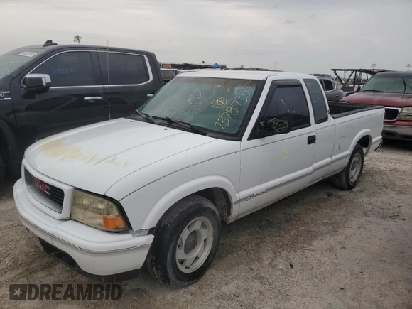 1998 GMC Sonoma SLS with VIN 1GTCS1949W8543165, listed as a Copart auction lot 73787354 with 120,465 mi miles and Non Repairable. Bid and sale history available at carsss.com. Image 1.