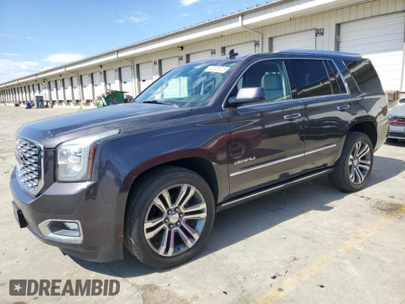 2019 GMC Yukon Denali with VIN 1GKS2CKJ6KR296350, listed as a Copart auction lot 50805815 with 31,802 mi miles and Clean Title. Bid and sale history available at carsss.com. Image 1.