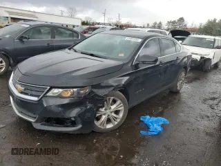 2015 Chevrolet Impala LS with VIN 1G11X5SL8FU137153, listed as a Copart auction lot 51991555 with 151,197 mi miles and Salvage Title. Bid and sale history available at DreamBid. Image 1.