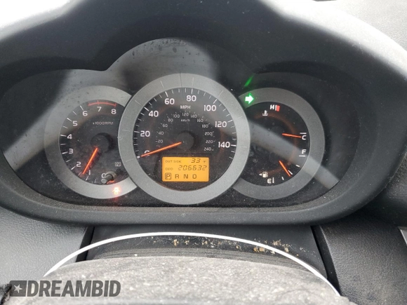 2007 Toyota RAV4 Sport with VIN JTMBK32V375026313, listed as a Copart auction lot 49132625 with 206,632 mi miles and Salvage Title. Bid and sale history available at carsss.com. Image 9.