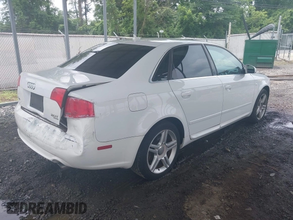 2008 Audi A4 2.0T with VIN WAUDF78E38A056297, listed as a IAAI auction lot 42648750 with 163,969 mi miles and . Bid and sale history available at DreamBid. Image 4.