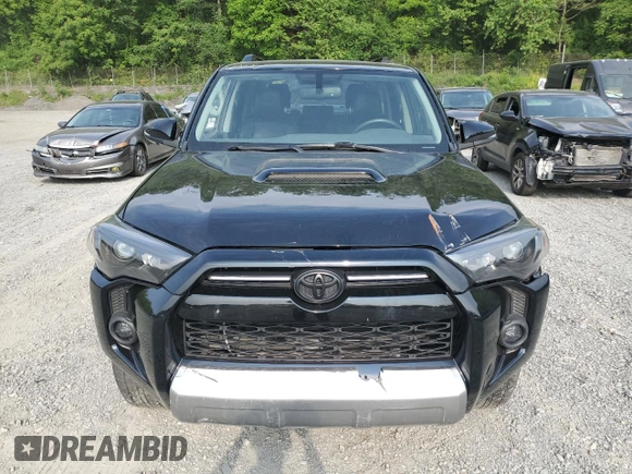 2023 Toyota 4Runner TRD Off Road Premium with VIN JTERU5JR4P6103866, listed as a Copart auction lot 60160055 with 23,043 mi miles and Salvage title. Bid and sale history available at DreamBid. Image 5.