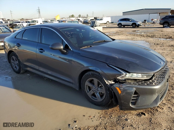 2021 Kia K5 LXS with VIN 5XXG14J27MG056783, listed as a Copart auction lot 46492195 with 79,485 mi miles and Salvage Title. Bid and sale history available at carsss.com. Image 4.