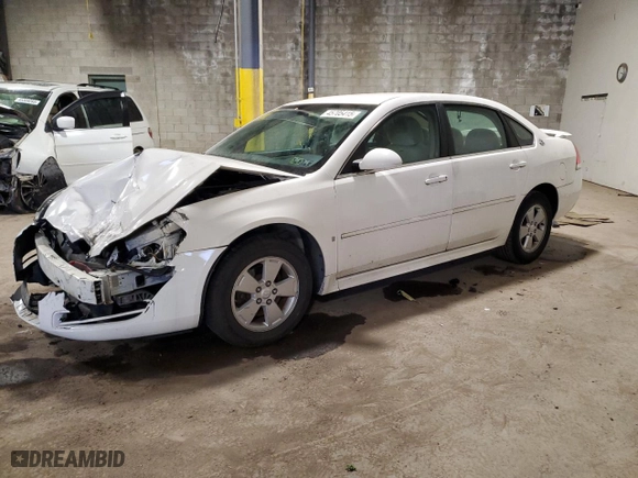 2009 Chevrolet Impala 3.5L LT with VIN 2G1WT57N091244337, listed as a Copart auction lot 45705415 with 0 mi miles and Salvage Title. Bid and sale history available at carsss.com. Image 1.