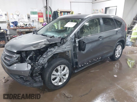 2012 Honda CR-V EX-L with VIN JHLRM4H70CC006262, listed as a IAAI auction lot 41657553 with 101,426 mi miles. Bid and sale history available at carsss.com. Image 2.
